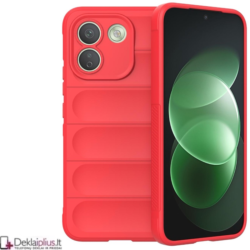 Magic Shield guminis dėklas - raudonas (Xiaomi Redmi Note 17 Pro Max) Magic Shield guminis dėklas - raudonas (Xiaomi Redmi Note 17 Pro Max)
